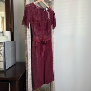 Byron Lars Beguile Dress in Wine